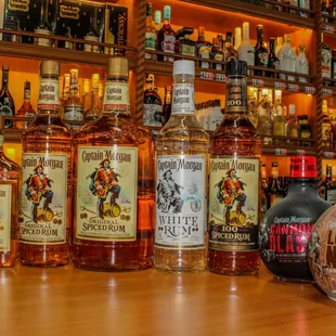 Captain Morgan rum.
