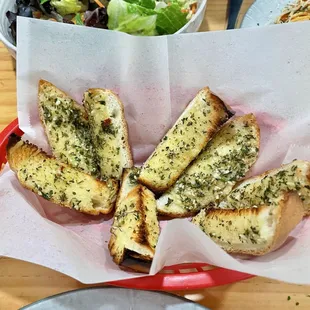 Garlic Bread Toasted
