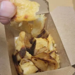 Onion ring soggy and wet