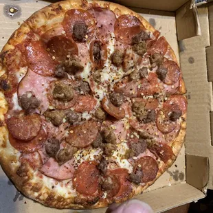 pizza, food