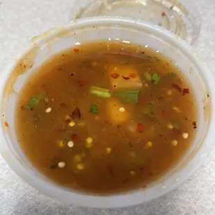 Salsa had just the right amount of spice