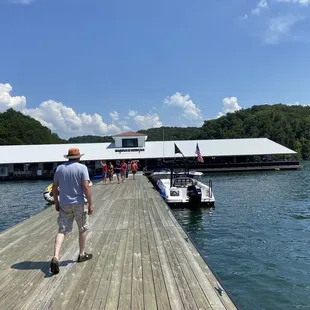 Marina outside
