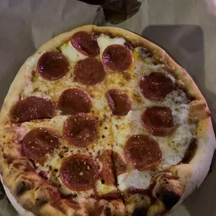 8 inch pepperoni - yum