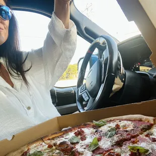 food, pizza