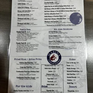 menu, sushi and sashimi