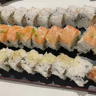 sashimi, sushi, food, sushi and sashimi
