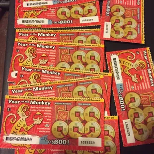 a bunch of monkey cookies