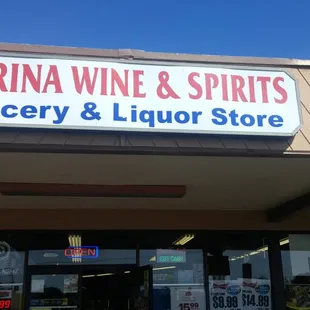a grocery and liquor store