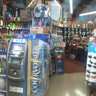 the inside of a store