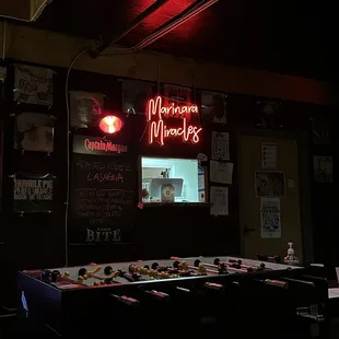 Marinara Miracles located upstairs at Valhalla