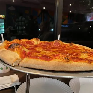 Pepperoni Pizza - New York Style