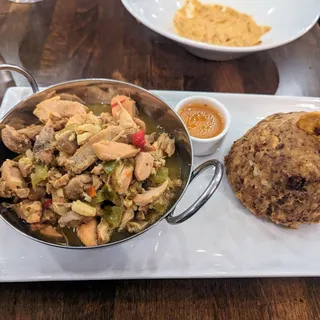 Mofongo Garlic Chicken