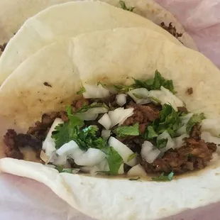 Carne asada tacos