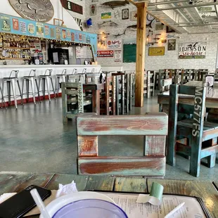 Super cute decor. Seats aren&apos;t comfortable, says my boyfriend, but didn&apos;t bother me.