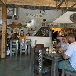 Inside dining
