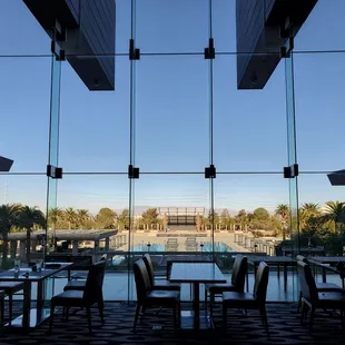 The view during breakfast
