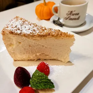 Ricotta cheesecake