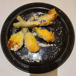 stuffed zucchini blossoms