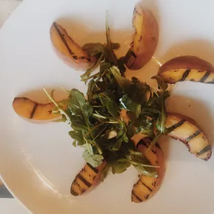 Grilled Peach and Burrata Salad