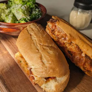 Chicken Parmesan Sandwich