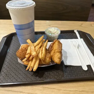 2 piece fish dinner