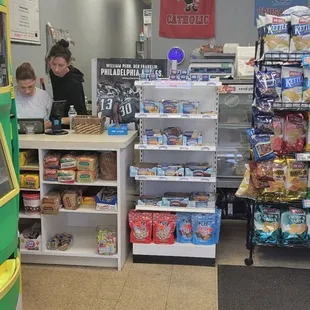 customers in the store
