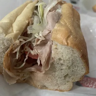 a sub sandwich