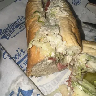 Chicken Salad Hoagie