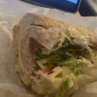 Turkey Hoagie