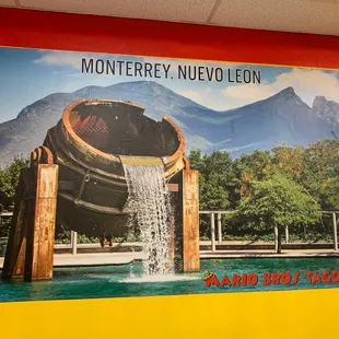 a picture of a water fountain