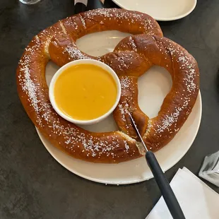 Giant Pretzel appetizer