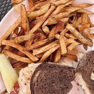 Reuben and fries