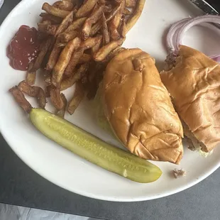 Dockside burger post-cut