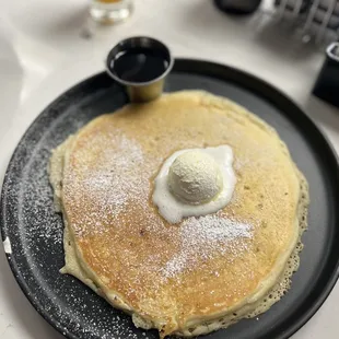 Buttermilk pancake. A little pricy but well worth it