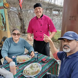 Happy customers who ask us for a Pic!