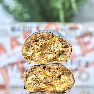 Breakfast Burrito (Chorizo).