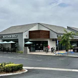 The long view outside.