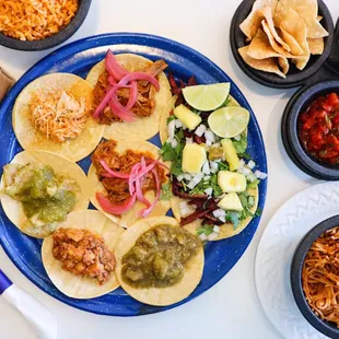 Marioli assortment of Tacos