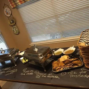 tostada bar great catering option