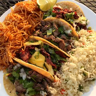 The Delicious Street Tacos &amp; FIDEO!!!!!