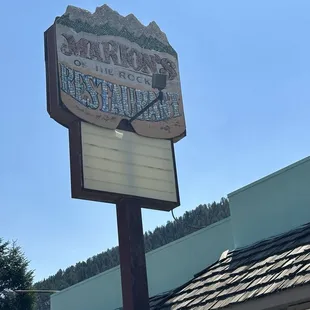 The sign