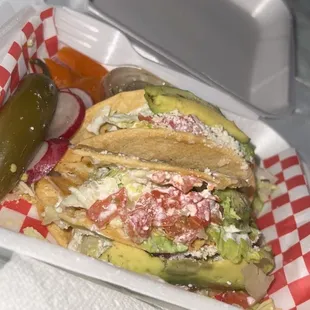 Tacos dorados w chicken... My favorite