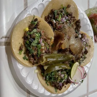 Asada tacos