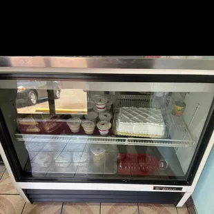 a refrigerator full of food