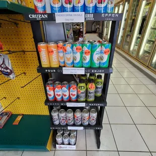 Clearance on Energy Drinks.  8/30/2024