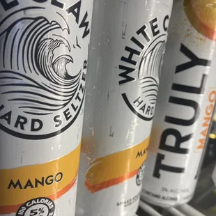 White claw &amp; Truly