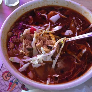 Chicken pozole