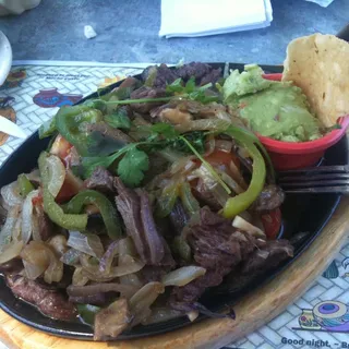 Beef Fajitas Plate