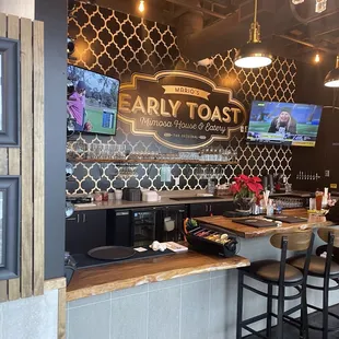Bar area