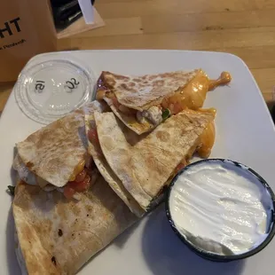 Chicken quesadilla